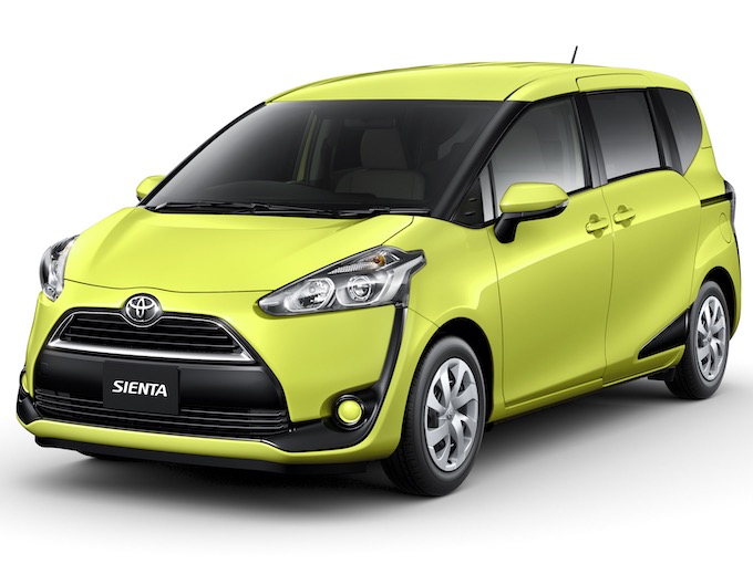 Toyota Sienta от Yesaway